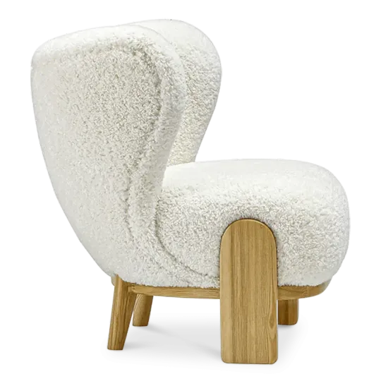 Little Kita Fauteuil Wit | Essen Pootjes Little Kita Fauteuil Wit | Essen Pootjes