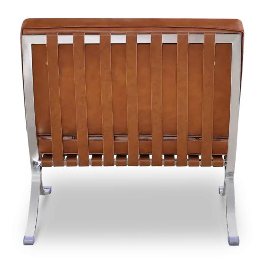 Paviljoen Chair Luxe Volleer Cognac/Bruin