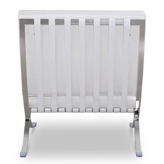 Paviljoen Chair XL Wit Leer